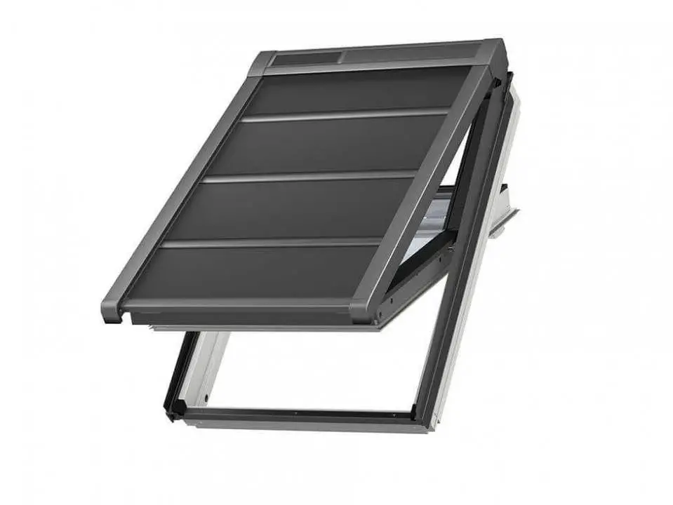 VELUX Standard-Verdunkelungsaußenmarkisen SSS PK080000S Aluminium Dunkelgrau