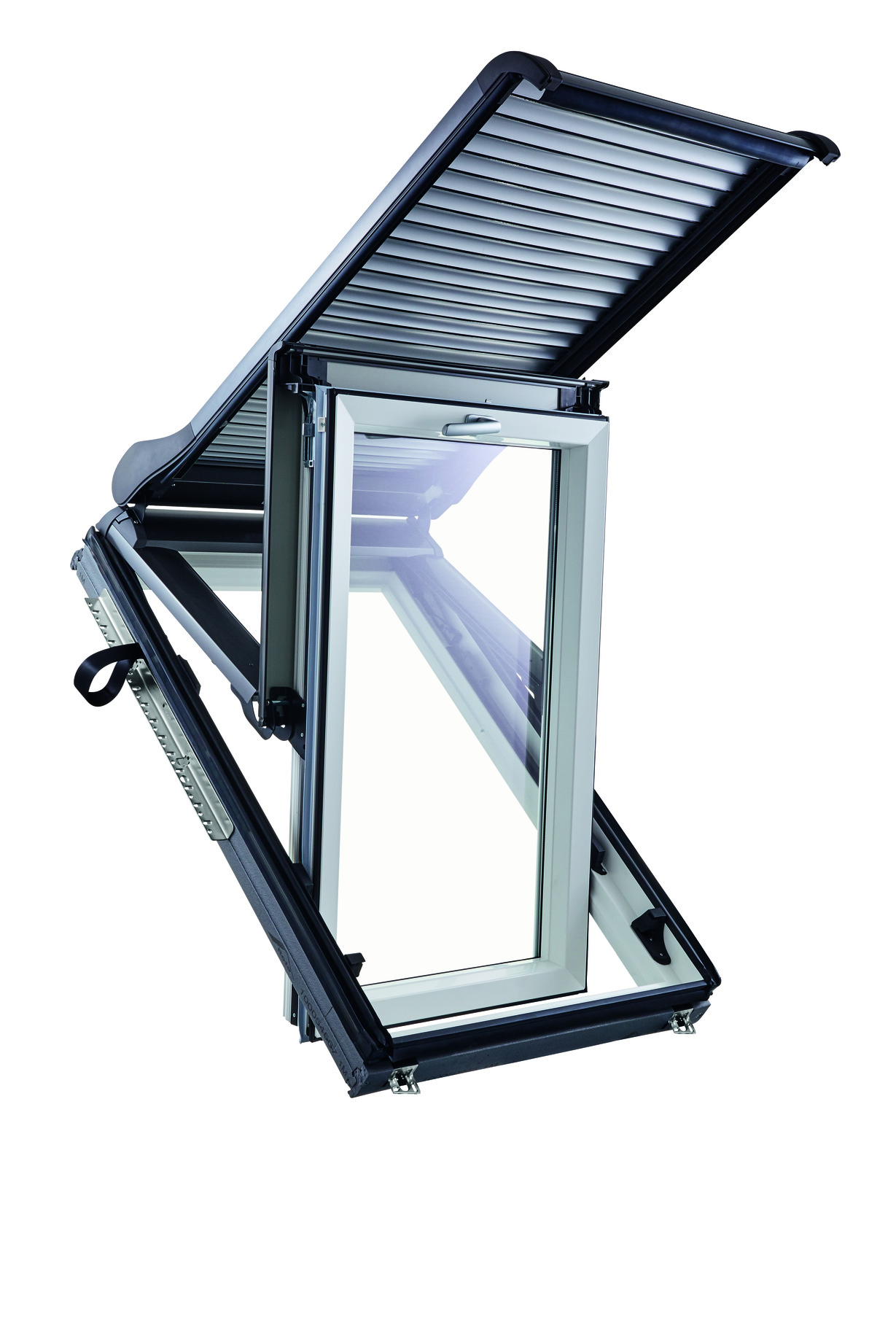 Roto Designo R6/R8 Außenrollladen ZRO-537669M Aluminium, Aluminium