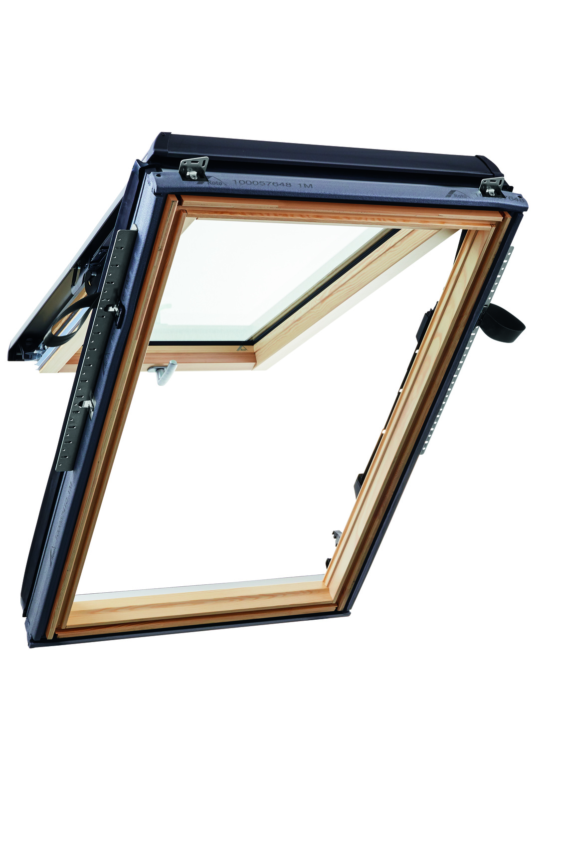 Roto Designo Klapp-Schwingfenster R8 Holz-807265M Fenster, Architektur, Gebäude, Dachfenster