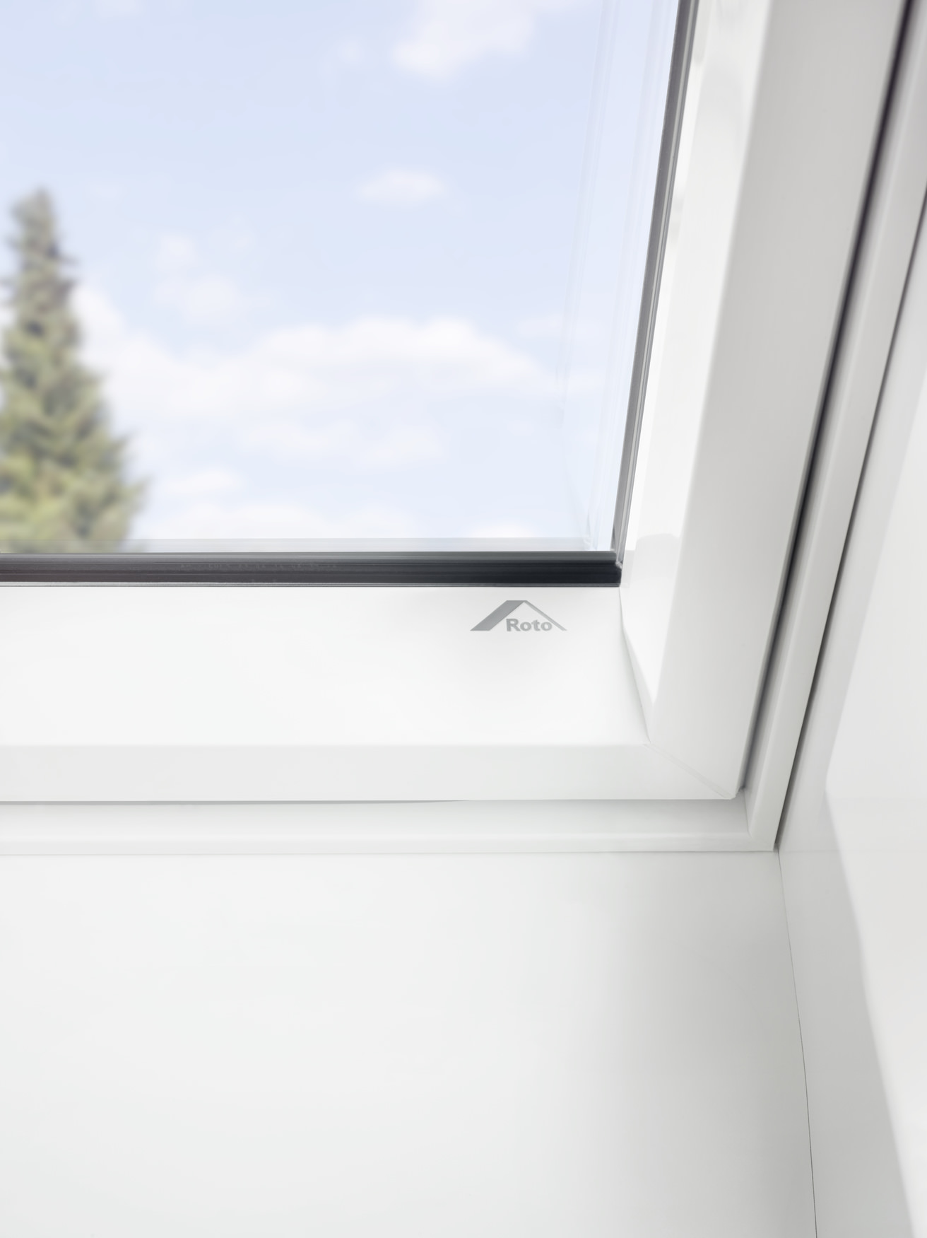 RotoQ Schwingfenster Q4 Kunststoff-782604M Fenster, Fensterbank