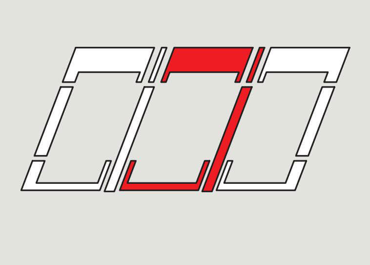 VELUX Kombi-Eindeckrahmen Ziegel vertieft Zusatzelement ab 3 Fenster nebeneinander-EKJCK020002EM