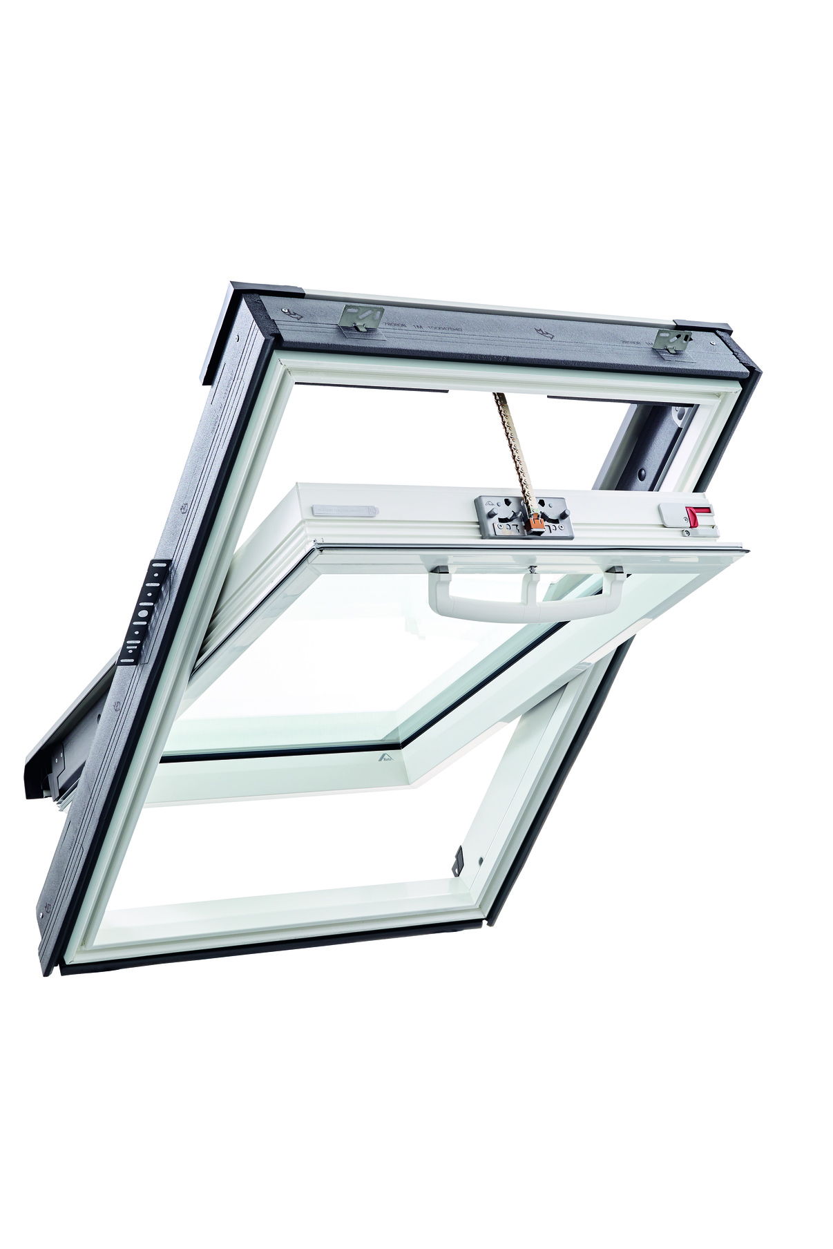 RotoQ Tronic Schwingfenster QT4 Kunststoff-785192M Fenster, Aluminium