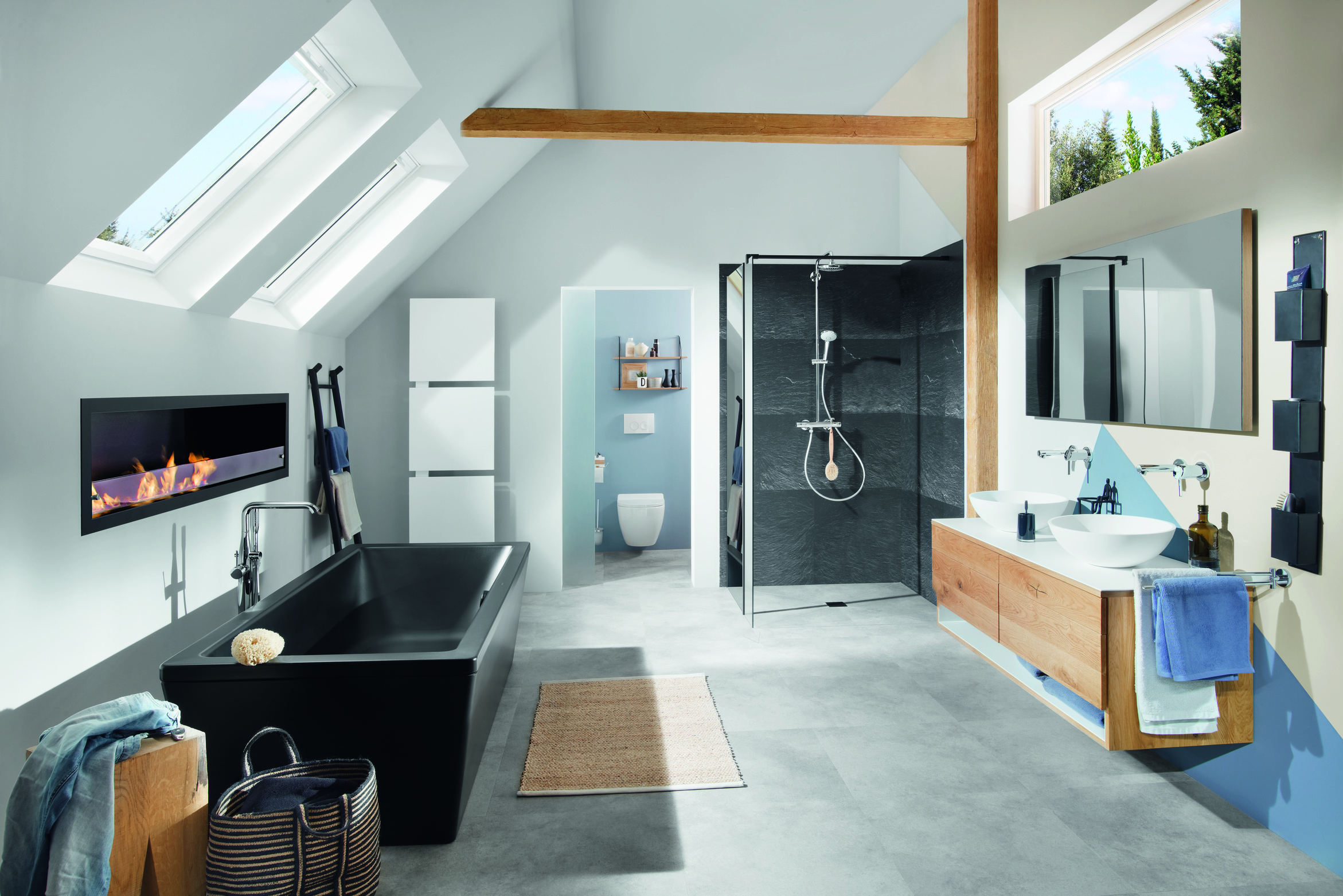 Drinnen, Innenarchitektur, Sinken, Handtasche, Baden